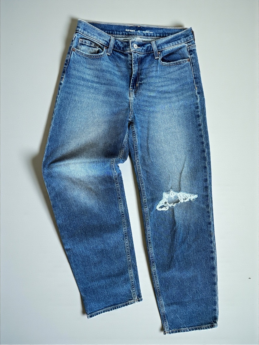 OLD NAVY Women's Mid-Rise Boyfriend Loose Jeans (6 Tall)